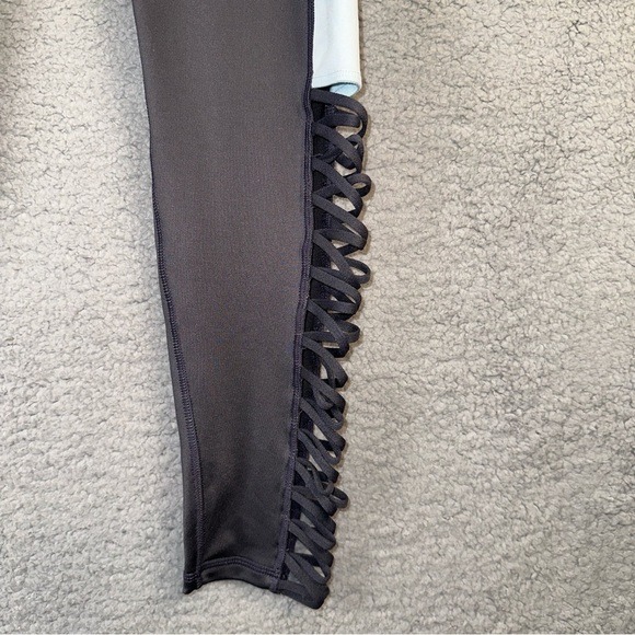 Adore Me Women's Pants Gray Large Aadya‎ Wide Waistband Yoga Pull-On Leggings - Picture 8 of 12